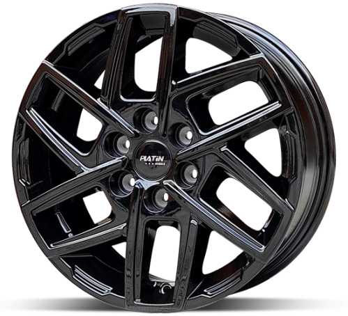 PLATIN P121 FullBlack 6,5x17 6x120 ET50