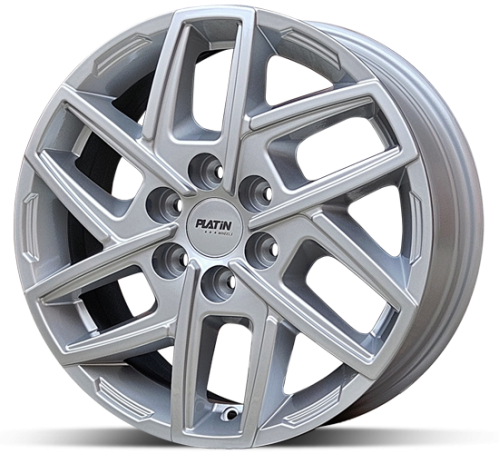 PLATIN P121 Silver 6,5x17 6x120 ET50