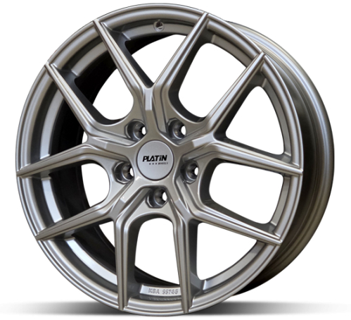 PLATIN P122 Silver 7x17 5x114 ET45