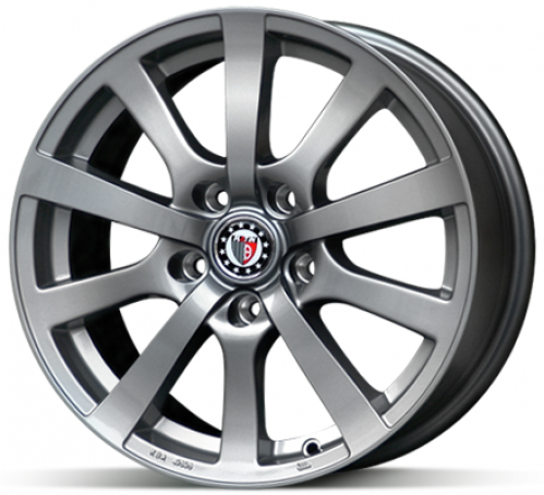 PLATIN P58 Gun Metal 7x17 5x112 ET46