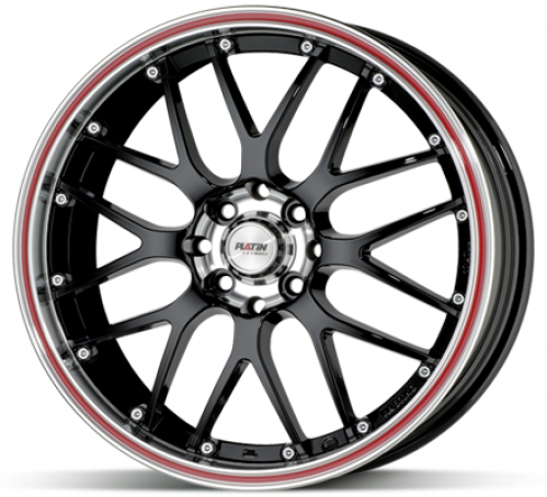 PLATIN P61 Black R 6x15 4x100+4x108 ET45