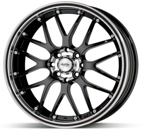 PLATIN P61 Black S 6x15 4x100+4x108 ET45