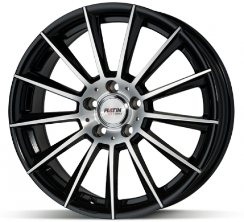 PLATIN P74 Black 7x17 5x112 ET44