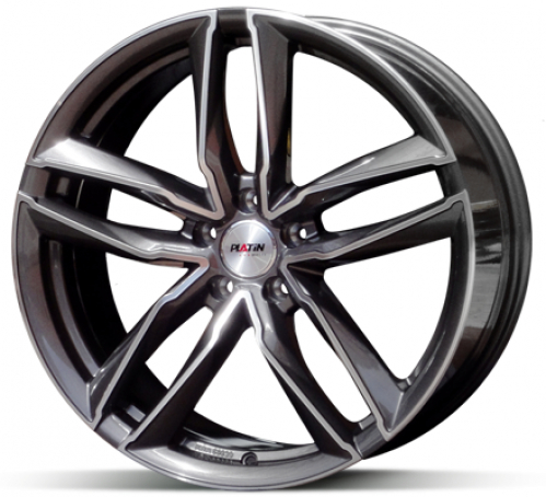 PLATIN P76 Grey Polished 7,5x17 5x112 ET35