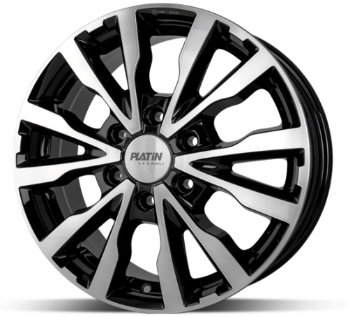 PLATIN P86 Black 6,5x17 6x130 ET54