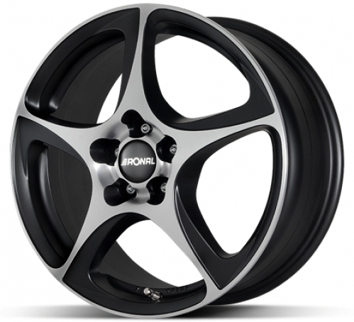 Ronal R53 Black 8x17 5x115 ET40