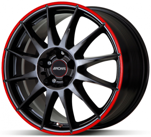 Ronal R54 Black 6,5x15 5x112 ET45