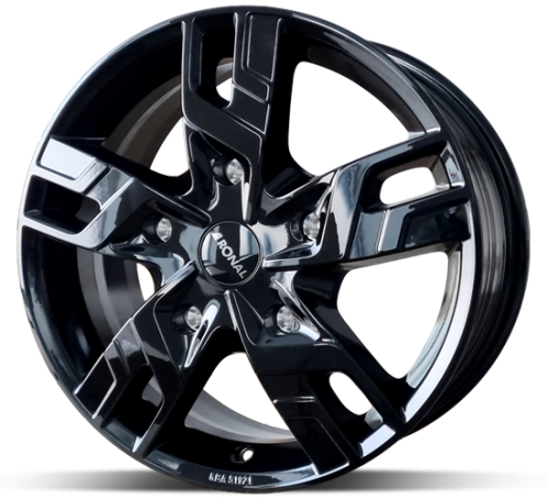 Ronal R64 FullBlack 7x17 5x114 ET45