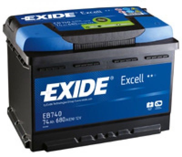 EXIDE EXCELL 50Ah 12V 360A EB504