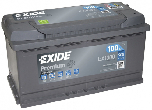 EXIDE  EA-1000 100Ah 900A