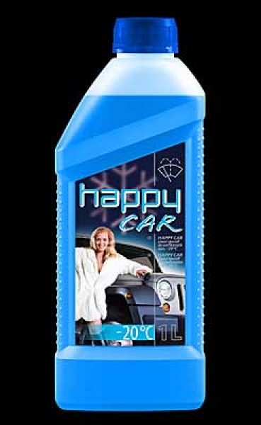 HAPPY CAR kapalina do ostřikovačů 1L -20°C