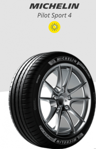 MICHELIN Pilot Sport 4 295/40 R19 108Y DOT 17